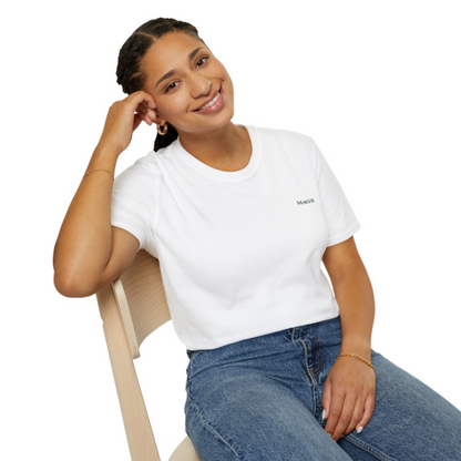 Minimalist 'MACHE' Embroidered - Small Chest Logo Tee